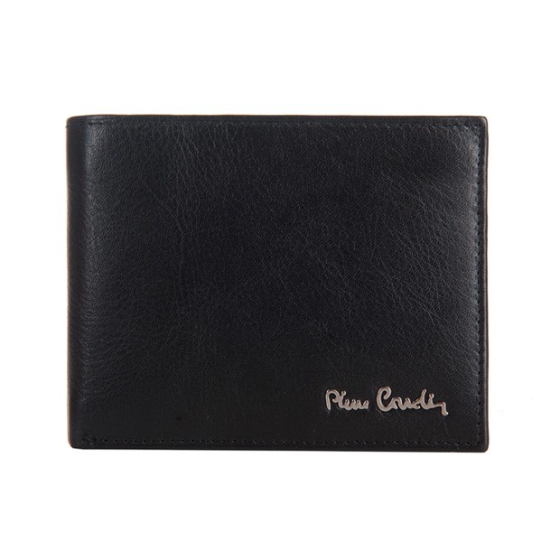 Pierre Cardin - Skórzany męski portfel czarny (8806-YS520.1) 